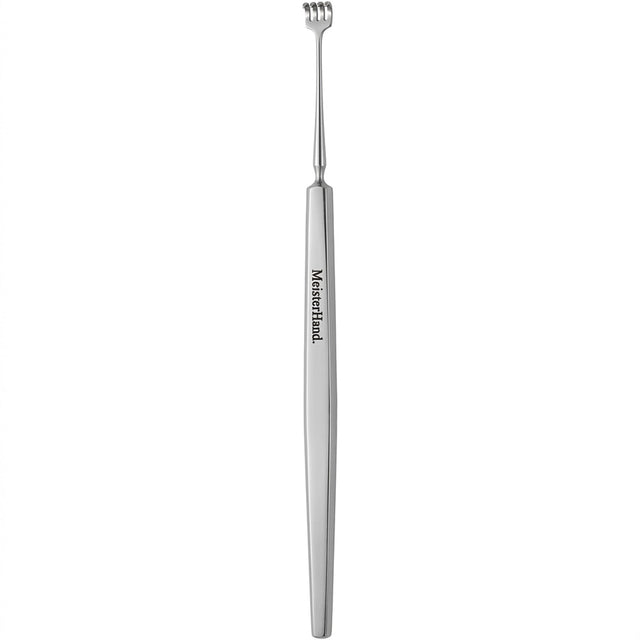 MeisterHand KNAPP (ROLLET) Retractor, 5-1/4" (13.3 cm), with 4 sharp prongs. MPN: MH18-100