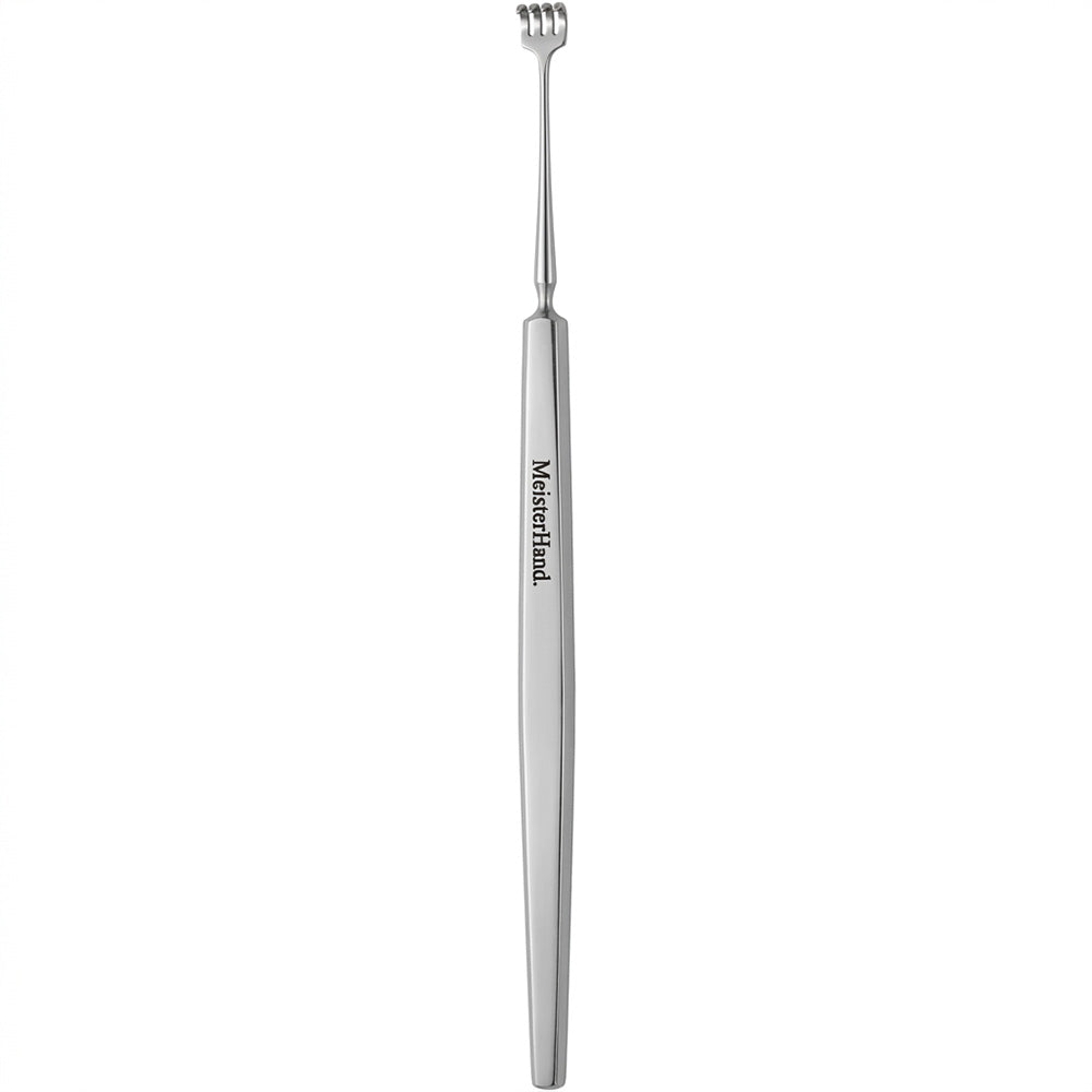 MeisterHand KNAPP Retractor, 5-1/4" (13.3 cm), with 4 blunt prongs. MPN: MH18-102