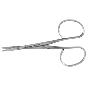MeisterHand Iris Scissors, 4" (10.2 cm), straight, standard pattern, ribbon-type. MPN: MH18-1415
