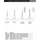 MeisterHand KNAPP Iris Scissors, 4" (10.2 cm), curved, sharp/blunt points. MPN: MH18-1426 - Image 4