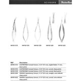 MeisterHand VANNAS Capsulotomy Scissors, 3-1/4" (82.4mm), curved, sharp tips, extra delicate. MPN: MH18-1622 - Image 2