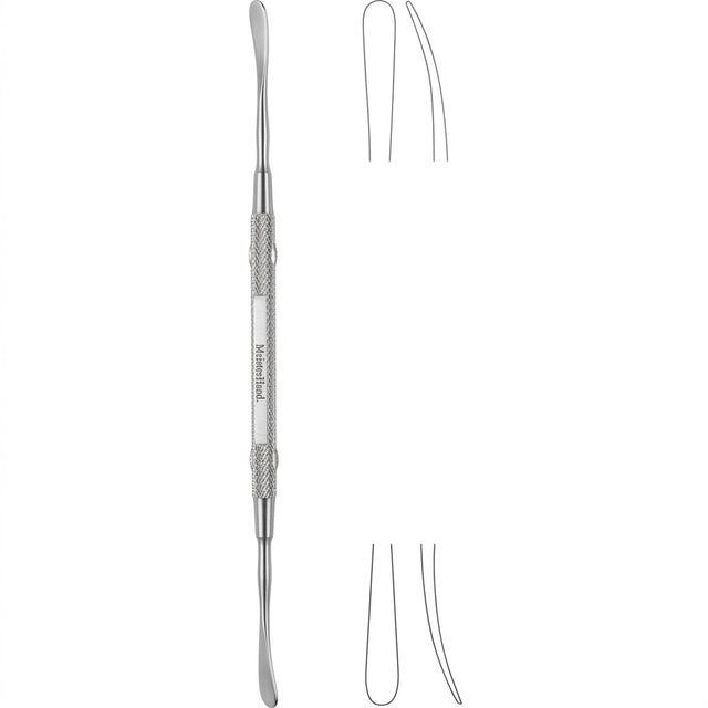 MeisterHand FREER Elevator, 7" (180mm), double-ended, sharp and blunt blades, 5mm wide. MPN: MH18-1968