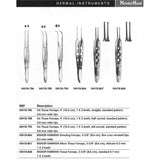 MeisterHand Iris Tissue Forceps, 3-7/8" (99mm), Full Curved, 1 x 2 Teeth. MPN: MH18-790 - Image 5