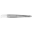 MeisterHand MCPHERSON Suture Tying Forceps, 3-1/2" (89mm), Angled, 0.3mm Wide At Tip. MPN: MH18-949