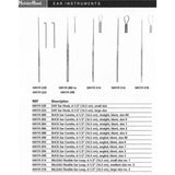 MeisterHand BUCK Ear Curette, 6-1/2" (165mm), Straight, Blunt, Size 1. MPN: MH19-284 - Image 2