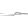 MeisterHand LUCAE Ear Forceps, 5-5/8" (143mm), bayonet shape, serrated tips. MPN: MH19-370