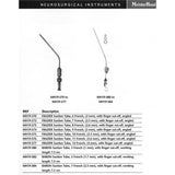 MeisterHand BARON Suction Tube, 5-3/8" (138mm) overall length, working length 3" (75mm), 5 French (1.7mm), with finger cut-off. MPN: MH19-582 - Image 4