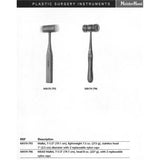 MeisterHand Mallet, 7-1/2" (19.1 cm), lightweight 7.5 oz. (213 G), stainless head 1" (2.5 cm) diameter with 2 replaceable nylon cups. MPN: MH19-793 - Image 3