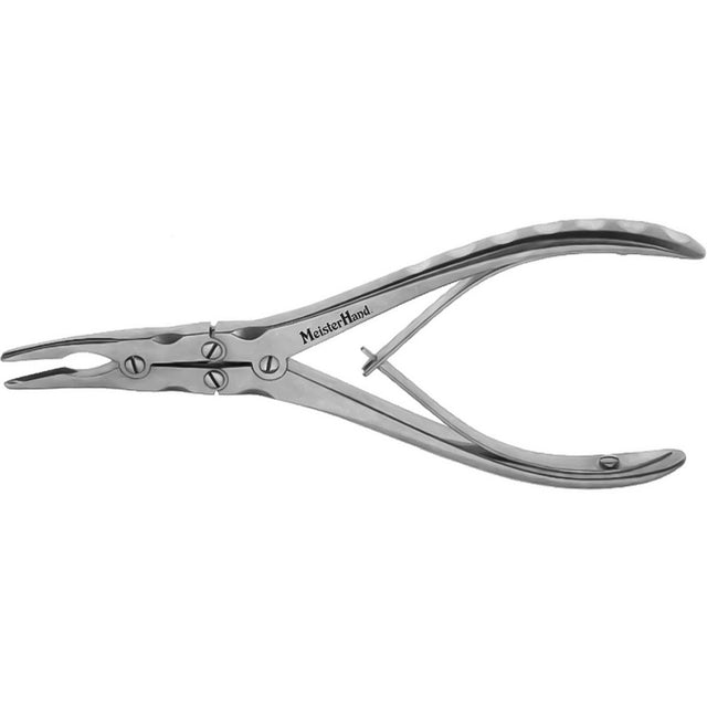 MeisterHand BEYER Rongeur, 7" (17.8 cm), double action, slightly curved jaws 3.5 mm wide. MPN: MH19-844