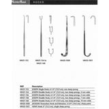 MeisterHand JOSEPH Double Hook, 6-1/4" (15.9 cm), two sharp prongs, 2 mm wide. MPN: MH21-154 - Image 2