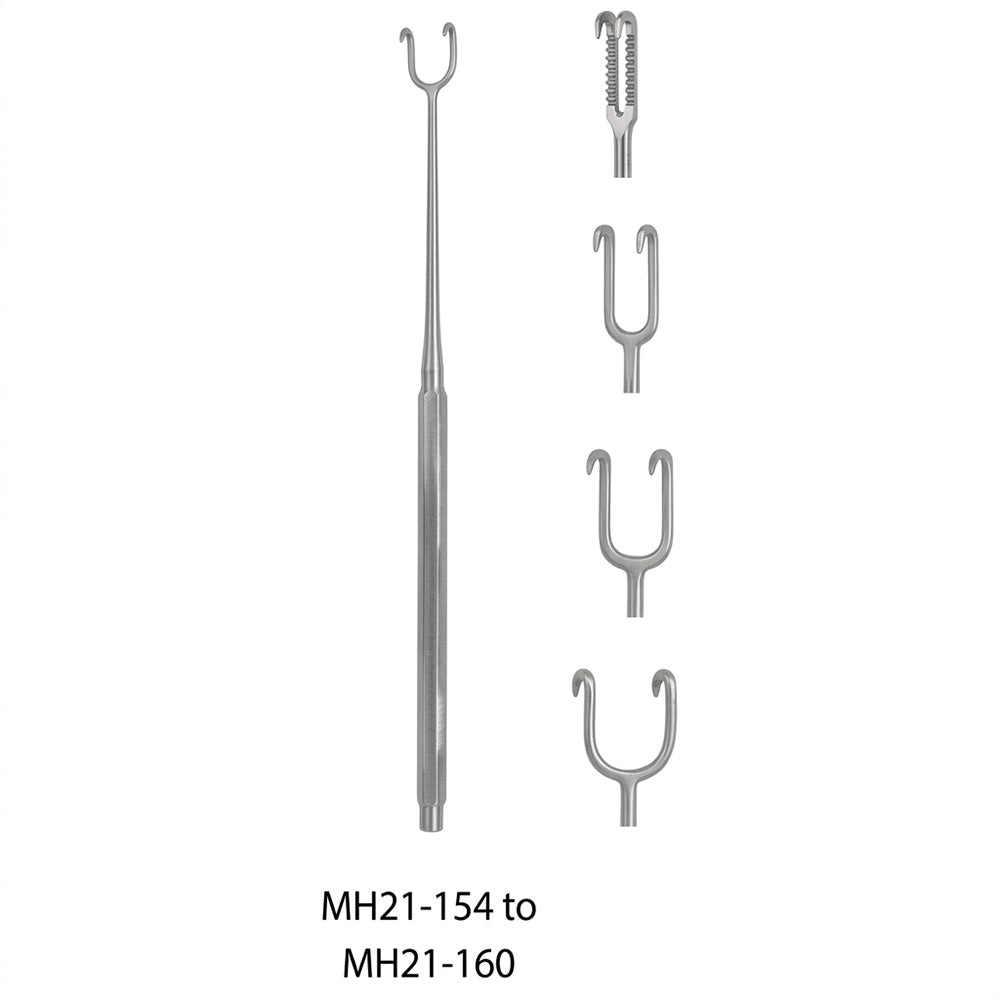 MeisterHand JOSEPH Double Hook, 6-1/4" (15.9 cm), two sharp prongs, 10 mm wide. MPN: MH21-160