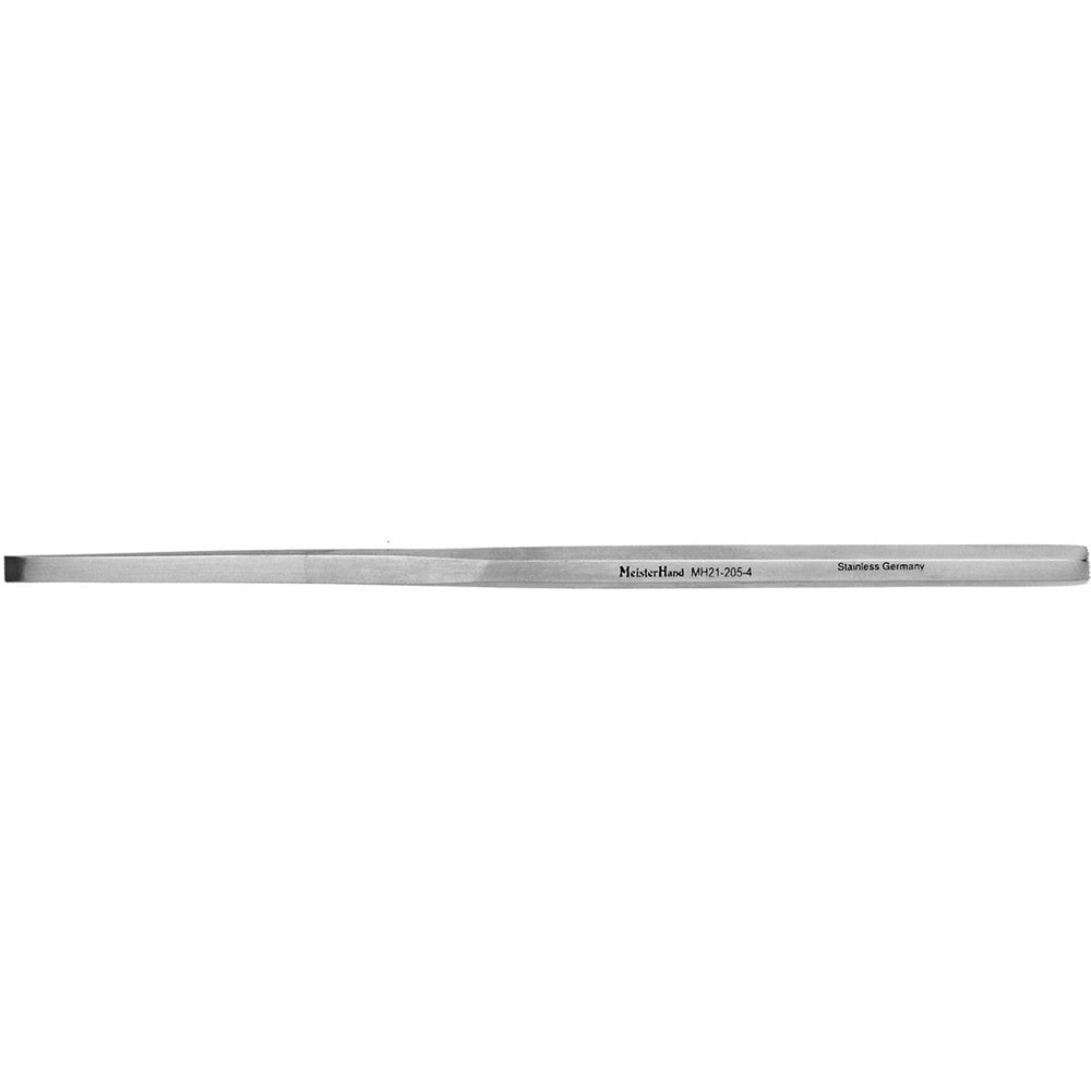 MeisterHand SHEEHAN Osteotome, 6-1/4" (160mm), 4mm wide. MPN: MH21-205-4