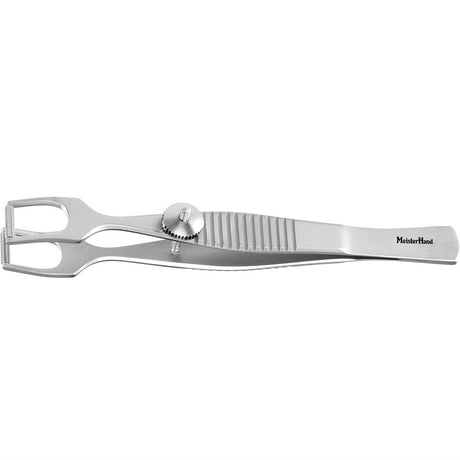 MeisterHand COTTLE Columella Forceps, 4-1/2" (11.4 cm), jaws 10 mm wide. MPN: MH21-440