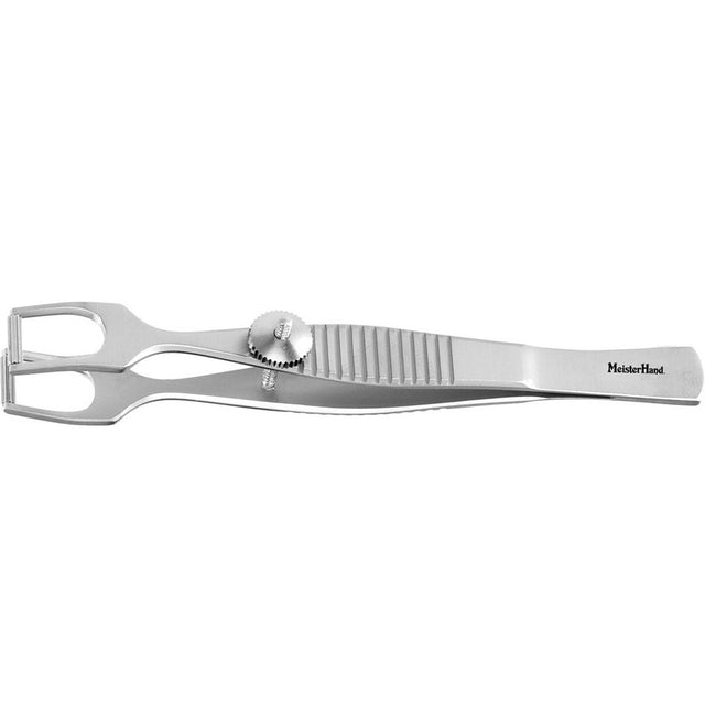 MeisterHand COTTLE Columella Forceps, 4-1/2" (11.4 cm), jaws 10 mm wide. MPN: MH21-440