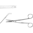 MeisterHand FOMON Dorsal Scissors, 5-1/2" (14 cm), angular shank. MPN: MH21-604