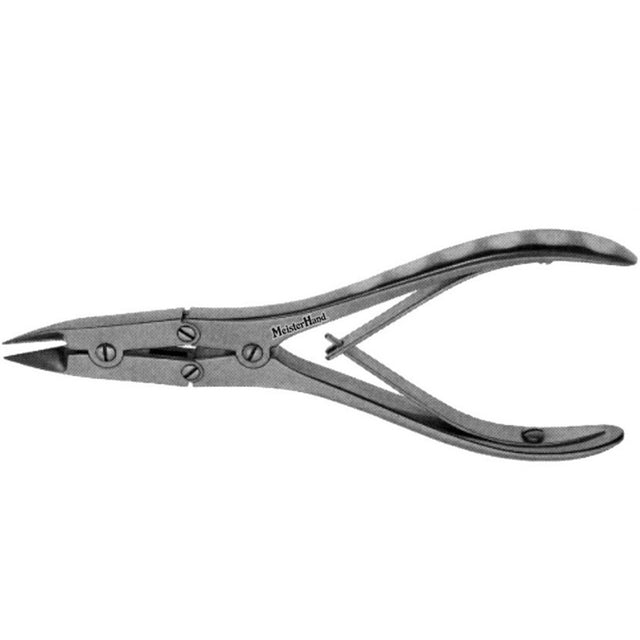 MeisterHand RUSKIN Bone Splitting Forceps, 5-3/4" (14.6cm) Curved. MPN: MH21-627