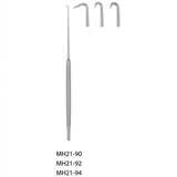 MeisterHand COTTLE Skin Hook, 5-1/2" (14 cm), large, deep curve, serrated handle. MPN: MH21-94