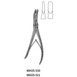 MeisterHand LEKSELL Rongeur, 9-3/4" (250mm), light curve, 8mm x 17mm bite. MPN: MH25-511
