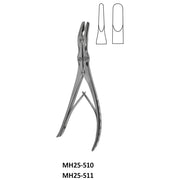 MeisterHand LEKSELL Rongeur, 9-3/4" (250mm), light curve, 8mm x 17mm bite. MPN: MH25-511