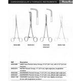 MeisterHand KANTROWITZ Thoracic Forceps, 9-1/2" (24.1 cm), delicate right angle jaws. MPN: MH25-837 - Image 3