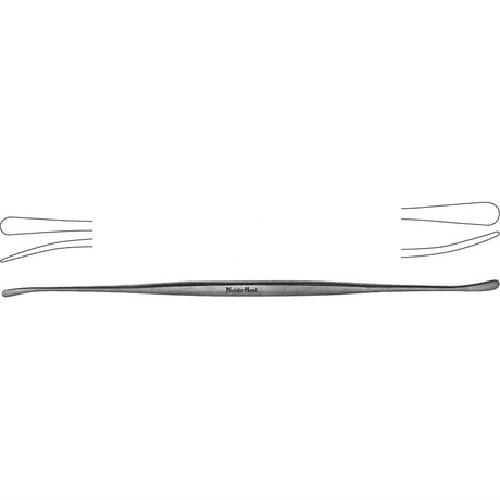 MeisterHand PENFIELD Dissectors, style No 5, 11-1/2" (292mm), Double-Ended, 7.9mm Blunt Blades, Slightly Curved. MPN: MH26-1454