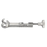 MeisterHand LOWMAN Bone Clamp, 7" (17.8 cm), calibrated in 1/8" (.32 cm), 1 X 2 prong jaws 1" (2.5 cm) wide. MPN: MH27-32