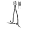 MeisterHand KERN Bone Holding Forceps, 6" (15.2 cm), with ratchet. MPN: MH27-7