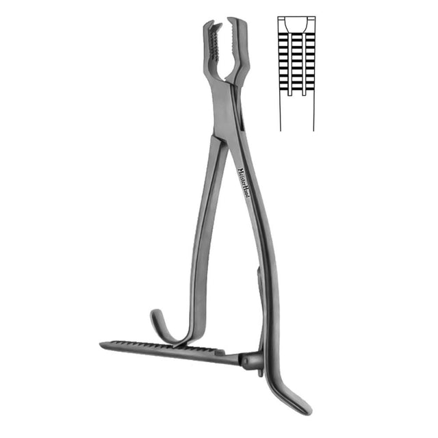MeisterHand KERN Bone Holding Forceps, 6" (15.2 cm), with ratchet. MPN: MH27-7