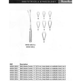 MeisterHand SIMS Uterine Curette, 11" (27.9 cm), sharp blades on malleable shank, size 6. MPN: MH30-1205-6 - Image 2