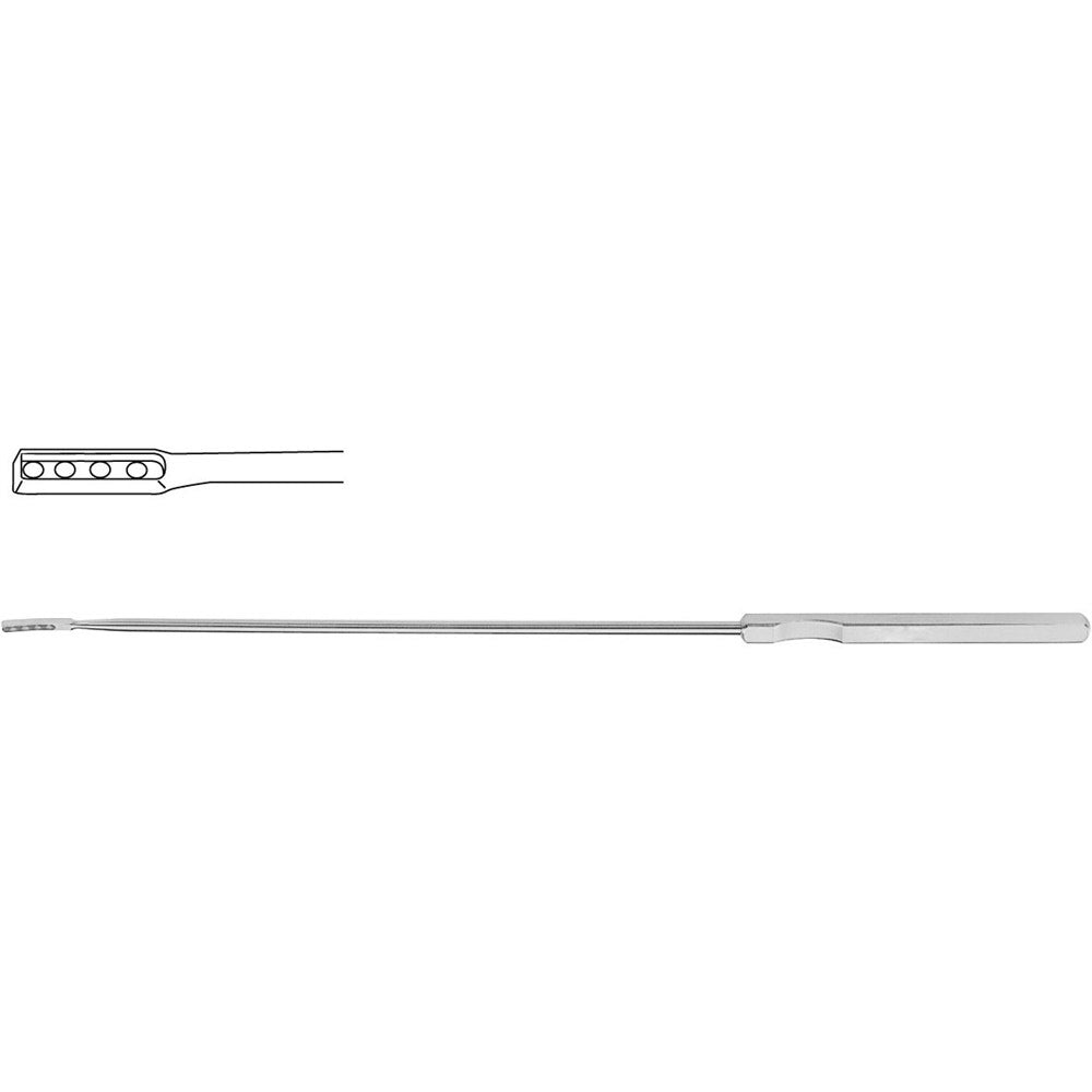 MeisterHand KEVORKIAN-YOUNGE Endocervical Biopsy Curette, 12-1/4" (310mm), loop size 2mm x 12mm, with basket. MPN: MH30-1382