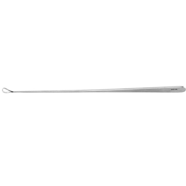 MeisterHand HEANEY Uterine Biopsy Curette, 9" (228mm), serrated loop. MPN: MH30-1385