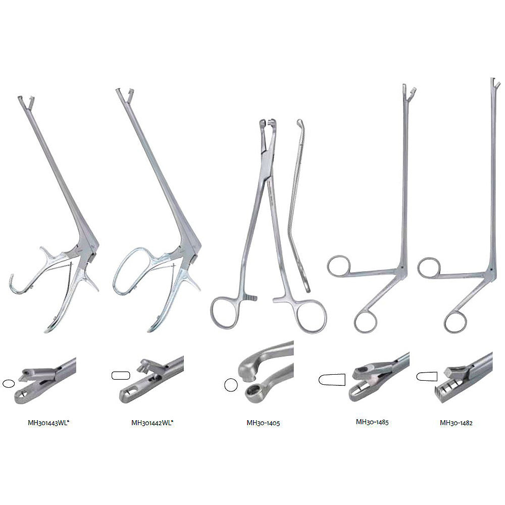 MeisterHand KEVORKIAN-YOUNGE Uterine Biopsy Forceps, 9-1/2" (24.1 cm) shaft, 3.5 X 8 mm bite, teeth on lower jaw. MPN: MH30-1482 - Image 3
