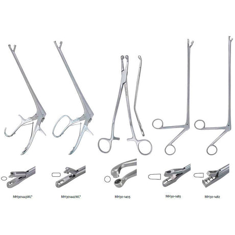 MeisterHand KEVORKIAN-YOUNGE Uterine Biopsy Forceps, 9-1/2" (24.1 cm) shaft, 3.5 X 8 mm bite, teeth on lower jaw. MPN: MH30-1482 - Image 3