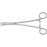 MeisterHand HEANEY Hysterectomy Forceps, 8-1/4" (21 cm), heavy pattern, single tooth, curved. MPN: MH30-1700
