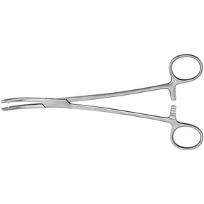 MeisterHand HEANEY Hysterectomy Forceps, 8-1/4" (21 cm), heavy pattern, single tooth, curved. MPN: MH30-1700