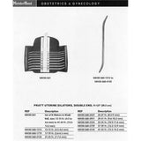 MeisterHand PRATT Uterine Dilator, 11-1/2" (29.2 cm), double end, 37-39 French (12.2-12.9 mm). MPN: MH30-560-3739 - Image 2
