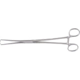MeisterHand BRAUN Tenaculum Forceps, 10" (25.4cm), straight/aquared jaw with non-overlapping atraumatic tips. MPN: MH30-965ATR