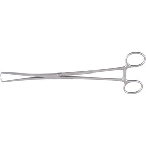 MeisterHand BRAUN Tenaculum Forceps, 10" (25.4cm), straight/aquared jaw with non-overlapping atraumatic tips. MPN: MH30-965ATR