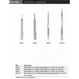 MeisterHand Knife Handle, 4-7/8" (125mm), no. 3, fitting surgical blades nos. 10 thru 15c, extra fine. MPN: MH4-7 - Image 2