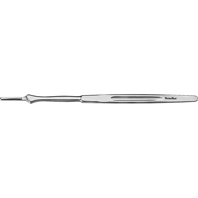 MeisterHand Knife Handle no. 7, 6-1/2" (162mm), fitting surgical blades nos. 10 thru 15c, Extra Fine. MPN: MH4-9