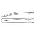 MeisterHand METZENBAUM Scissors, 5-3/4" (145mm), curved, blunt points, Tungsten Carbide. MPN: MH5-180TC