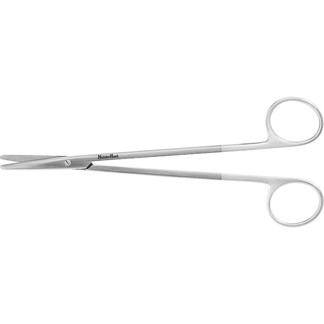 MeisterHand METZENBAUM Scissors, 7" (178mm), curved, blunt points, Tungsten Carbide. MPN: MH5-182TC