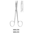 MeisterHand WAGNER Plastic Surgery Scissors, 4-3/4" (120mm), Straight, Sharp/Sharp Points. MPN: MH5-270