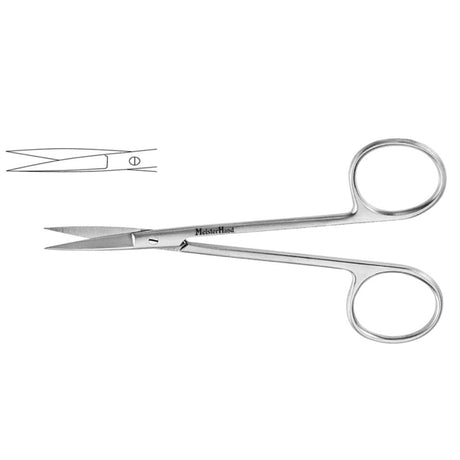 MeisterHand Iris Scissors, 4-1/2" (115mm), curved, fine, sharp points. MPN: MH5-306
