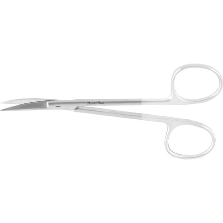 MeisterHand Iris Scissors, Iris Scissors, 4-1/2" (115mm), Tungsten Carbide, curved, fine, sharp points. MPN: MH5-306TC