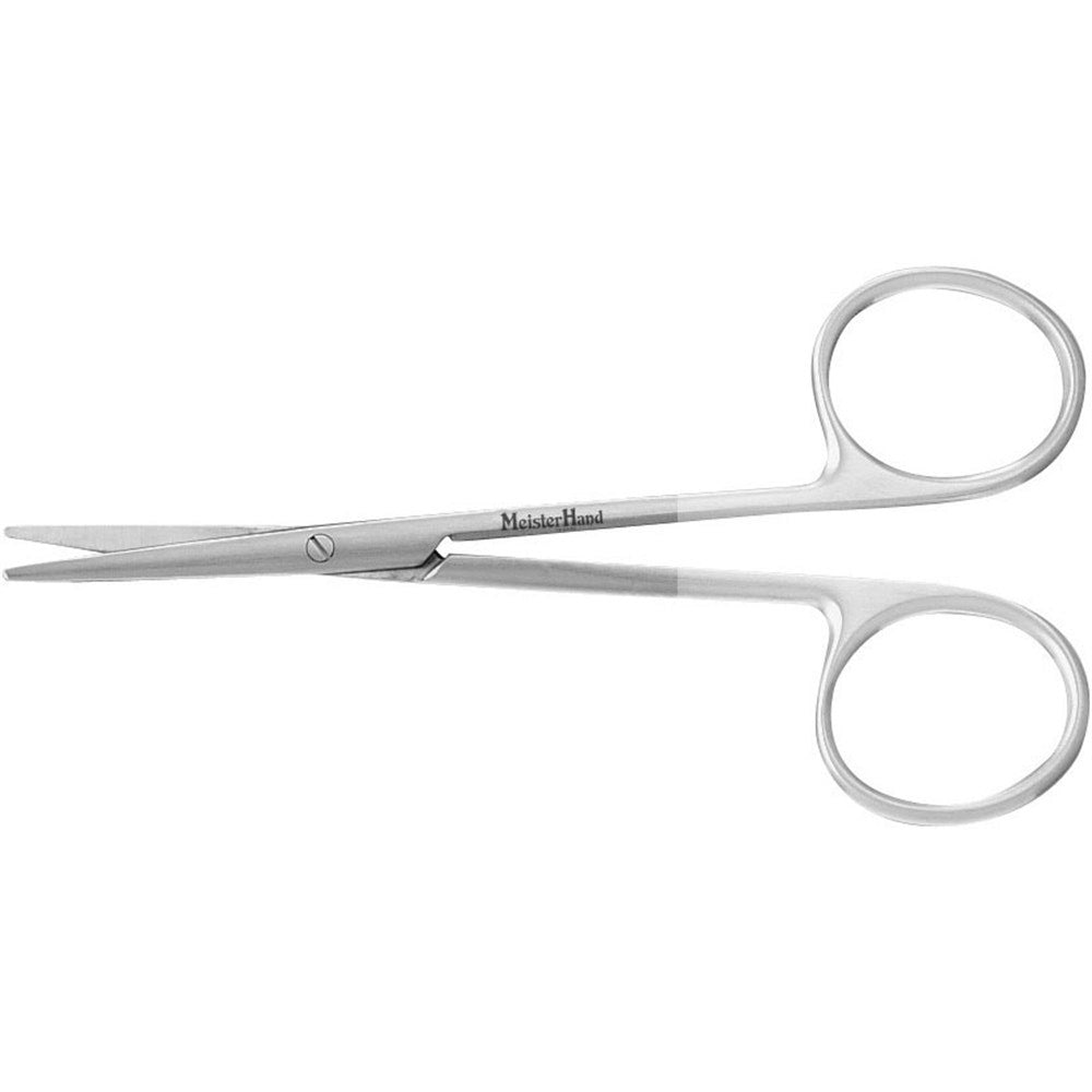 MeisterHand Strabismus Scissors, 4-1/2" (114mm), Tungsten Carbide blades, straight. MPN: MH5-312TC