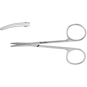 MeisterHand Strabismus Scissors, 4" (103mm), Curved. MPN: MH5-314