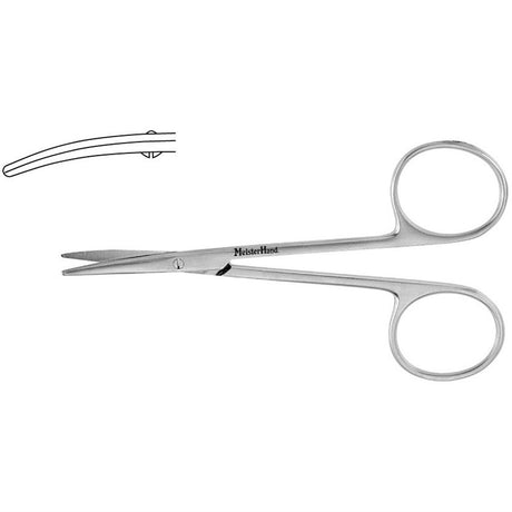 MeisterHand Strabismus Scissors, 4" (103mm), Curved. MPN: MH5-314