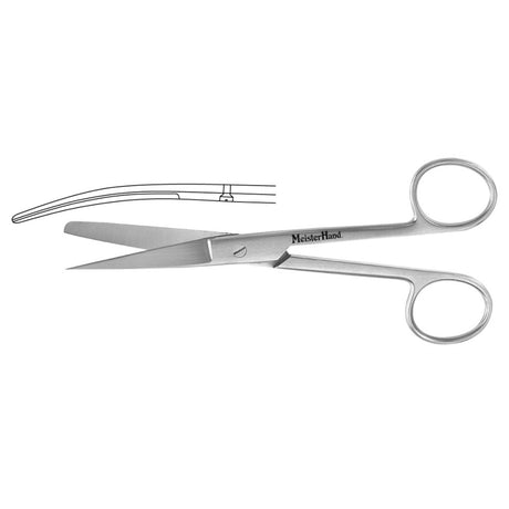 MeisterHand Standard Pattern Operating Scissors, curved, 5-1/2" (14 cm), sharp-blunt points. MPN: MH5-46
