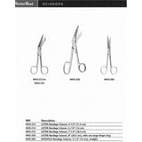 MeisterHand LISTER Bandage Scissors, 8" (20.3), with one large finger ring. MPN: MH5-550 - Image 2